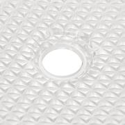 Umyvadlo na desku SAT Purity 36x36 cm čirá bez otvoru pro baterii, bez přepadu SATGLA3636T. &nbsp;(6)