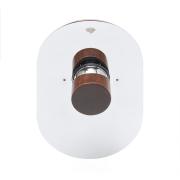 Sprchová baterie SAT Fusion včetně podomítkového tělesa tmavé dřevo SATBSFU210DT. obr.5&nbsp;