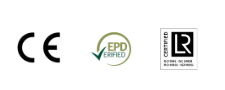 Certifikace CE, EPD a LR